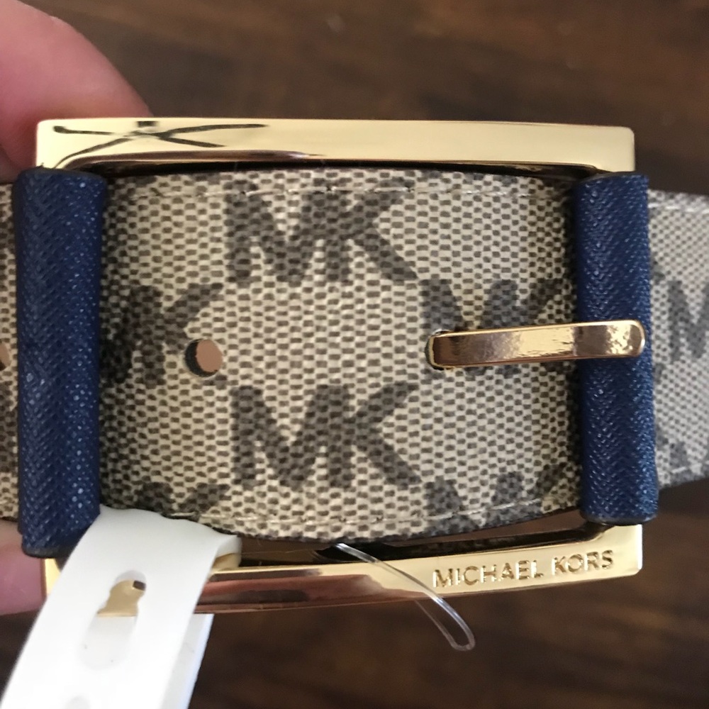 Micheal kors MK print belt